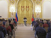 Президент России наградил нашу сестру орденом Дружбы