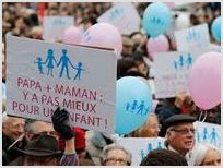 100 тысяч французов протестовали против легализации однополых «браков» 