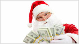 Неизвестный Санта-Клаус  раздал $100 тыс. пострадавшим от урагана "Сэнди"