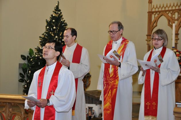 Торжественное богослужение по случаю вступления в должность нового епископа ОМЦ в Евразии