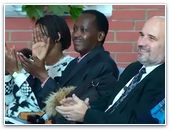 Первый секретарь посольства Руанды в церкви ЕХБ г. Зеленограда 