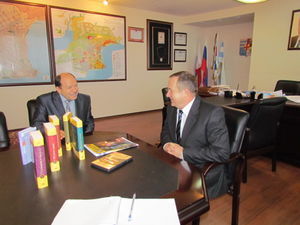 Пастор адветистской общины встретился с мэром Таганрога 
