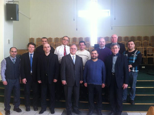 Визит международных представителей армянского евангельского служения в Москву