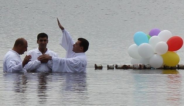 Крещение в АХЕЦ
