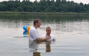 Водное крещение в Смоленске