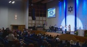 Празднование 67-ой годовщины Независимости Израиля в библейском центре "Слово Жизни"