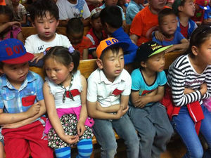 Детская конференция в Монголии