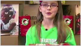 9-летняя девочка собрала 38000 подарков