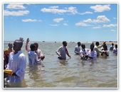 Евангелизация закончилась крещением 749 человек