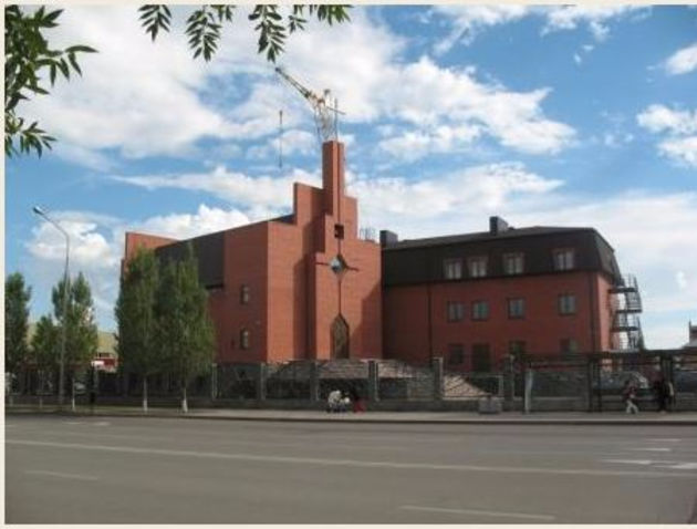 Новый лютеранский храм в Казахстане