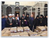 Российские священнослужители в Сирии