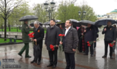День Победы I протестанты России у могилы Неизвестного солдата