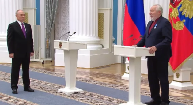 Президент РФ вручил орден начальствующему епископу РОСХВЕ(п)