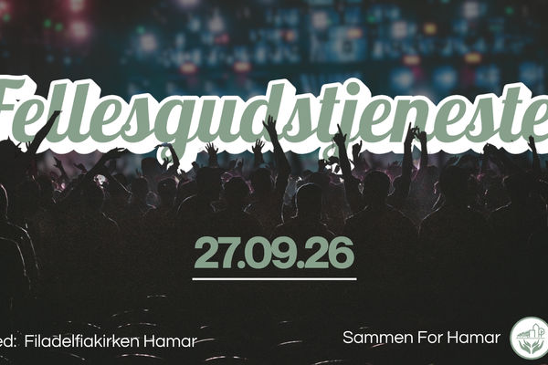 Fellesgudstjeneste 27.09.26