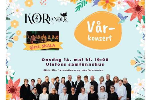 VÅRKONSERT med KORiander