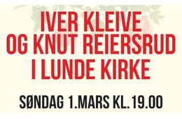 Konsert med Iver Kleive og Knut Reiersrud