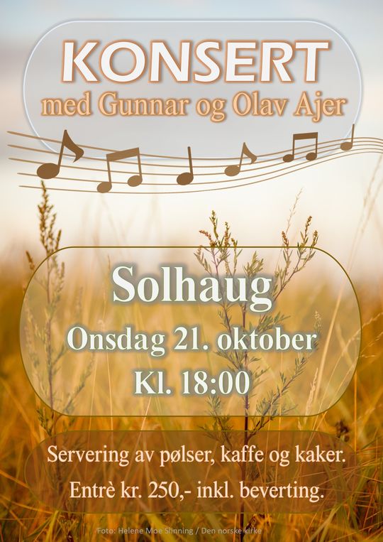 KONSERT med Gunnar og Olav Ajer