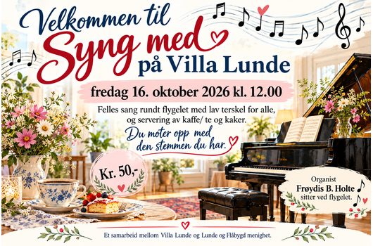 Syng med på Villa Lunde