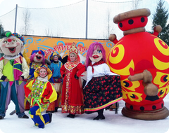 Масленица в Миллениум парке