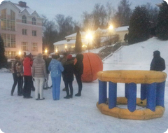 Аттракционы в пансионате