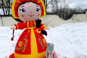 Паровоз привез Масленицу!