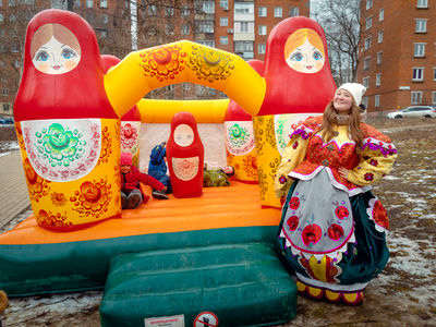 Масленица в парке