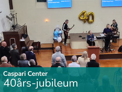 40 år med arbeid ved Caspari Center