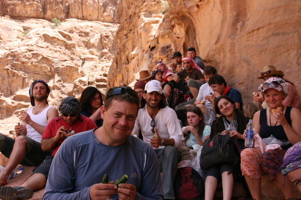 Bridgebuilders samlet i Wadi Rum, Jordan, påsken 2010.