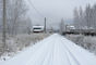 Зимняя дорога в Лесном озере