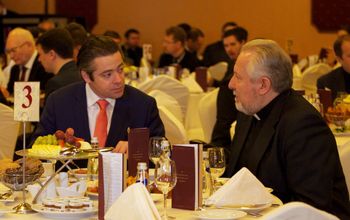 His Highness Prince Felix de Merode || Mr. Sergey Ryakhovsky, Leading bishop of the "Associated Russian Union of Christians of Evangelical-Pentecostal Faith", Member of the Civic Chamber