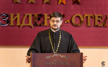 Hier-monk Stefan Igumnov, Secretary in charge of inter-christian relations within the foreign church relations office of Moscow Patriacrchy of the Russian Orthodox Church