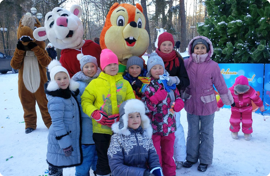 Рождественские гуляния в Красногорске