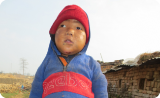 You provided a safe, loving family for Rohit in Nepal!