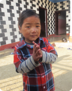 You provided a safe, loving family for Rohit in Nepal!