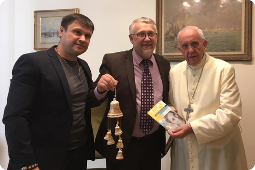 AFFEO Partner Meets Pope Francis!