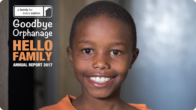 2017 Annual Report - See the impact you made in the lives of orphans!