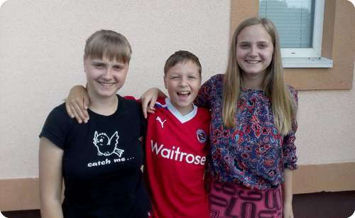 You Helped Nastya, Katya, and Andrje Remain With Their Foster Family!