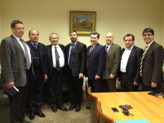 Первая встреча представителей Протестантских церквей и представителей МИДа России
