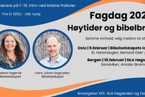 Fagdag 2026 - Høytider og bibelbruk