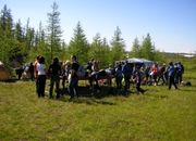 Летний лагреь со снегом (фоторепортаж)