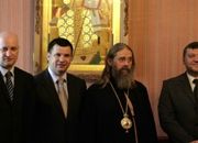 Председатель ОВЦС РСЕХБ пресвитер В.К.Власенко встретился с митрополитом Тульским и Егорьевским Алексием