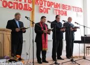 Освящение нового Молитвенного дома в Новгородской области