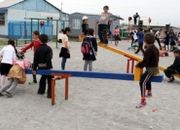 Миссия христианского милосердия построила детскую площадку в городке беженцев