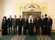 Глава Всемирного баптистского альянса Невилл Калам встретился с Патриархом Алексием II