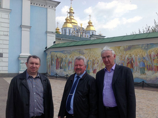 Фоторепортаж о поездке руководства РС ЕХБ в Киев