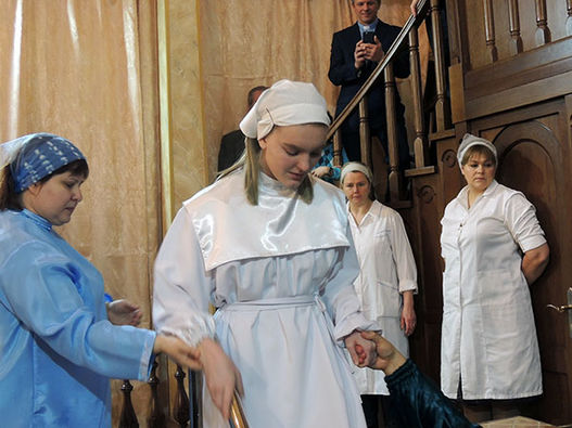 Фоторепортаж о крещении в Московской центральной церкви ЕХБ