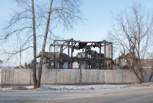 Пожар в Шелеховской  церкви ЕХБ, Иркутской области