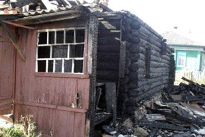 В Курганской области сожжен Дом молитвы ЕХБ