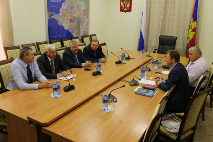 Встреча руководства РС ЕХБ с Администрацией Краснодарского края