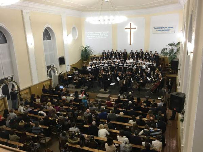Рождественский концерт в Курске